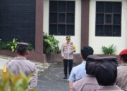 KIP Laksanakan Rapat Pleno, Ratusan Personel Polres Aceh Tengah Lakukan Pengamanan