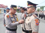 Kapolresta Deli Serdang Pimpin Langsung Sertijab Kasat Lantas Polresta Deli Serdang