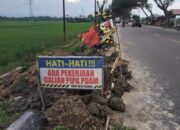 PDAM Tirta Peusada Aceh Timur  Perbaiki Daerah Jalan Lintas Lhok Nibon