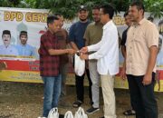 DPD Gerindra Aceh Distribusikan Ribuan Paket Kurban, Wagub Titip Salam Untuk Rakyat Dari Mekkah