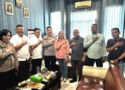 Kunjungi Kantor SMSI Sumut, Kabid Humas Polda Sumut Bahas Kemitraan dan Penanggulangan Narkoba
