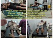 Lima Desa di Kecamatan Sei Rampah Diterjang Angin Puting Beliung, Empat Warga Desa Simpang Empat Masuk RSU Sultan Sulaiman