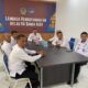 Lapas Kelas IIA Banda Aceh dengarkan arahan strategis Direktur Jenderal Pemasyarakatan melalui Zoom.