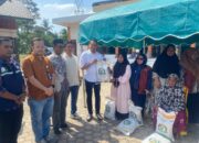 Wakil Bupati Aceh Timur Launching Perdana Bantuan Pangan.