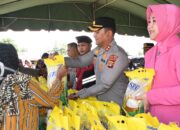 Gerakan Pangan Murah Polres Aceh Timur Disambut Antusias Warga