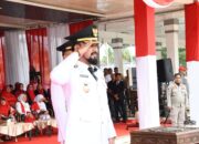 Bupati Aceh Timur Pimpin Peringatan HUT RI ke-80 di Halaman Pusat Pemerintahan Aceh Timur.