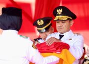 HUT ke-80 RI, Sang Merah Putih Diturunkan di Blang Padang Banda Aceh
