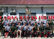 Kegiatan Fisik, Mental, Disiplin (FMD) oleh Yonif TP 853 bagi seluruh pegawai Lapas Idi