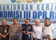 Komisi III DPR RI Apresiasi Langkah Tegas Polda Sumut dalam Penegakan Hukum Narkotika