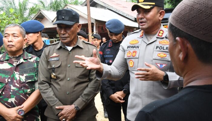 Kapolres Aceh Timur Imbau Warga Banda Alam Diminta Tak Panik, Gegana Telusuri Sumber Bau Misterius