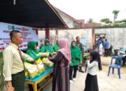 Gerakan Pangan Murah (GPM) Beras Stabilitas Pasokan dan Harga Pangan (SPHP) Bertepatan Di Halaman Koramil 16/Peudawa Dusun Gampong Keude Kecamatan Peudawa Kabupaten Aceh Timur Sambut HUT ke-80 RI.