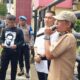Teks foto : Ketum ALISSS Zuhari menyapaikan aspirasi saat aksi unjukrasa di Mapoldasu,Senin (11/8/2025)