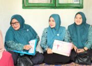 Ny. Bd. Erni Handayani Isteri Wakil Bupati Aceh Timur Ikuti Pelayanan KB Serentak