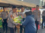 Ditsamapta Polda Sumut Meriahkan Car Free Day dengan Gerakan Pangan Murah