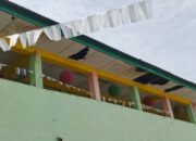 Plafon Atap Gedung Sekolah Rusak Parah,Siswa SDN 5 Idi Di himbau Waspada.