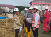 Kawal Proyek Strategis, Kakanwil Ditjenpas Aceh Tinjau Progres Pembangunan Lapas Lhokseumawe.