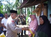Kapolres Labusel Bantu Sembako, Pengobatan anak, Hingga Bedah Rumah