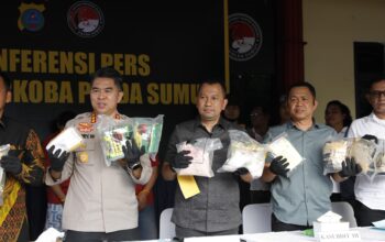 Polda Sumut dan Jajaran Ungkap 571 Kasus Narkoba