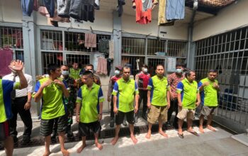 Polres Palas dan Rutan Kelas IIB Sibuhuan Gelar Razia Gabungan,
