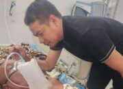Wakil Bupati Aceh Timur T. Zainal Saat Menjenguk Saed Azhar.