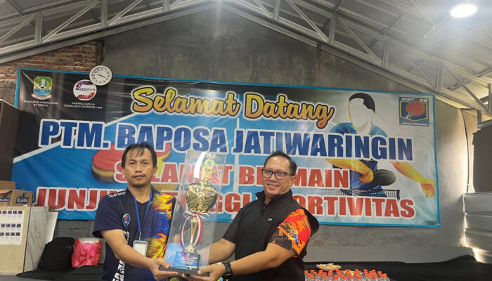 Ketua PTMSI Kota Bekasi Buka BAPOSA Seris 2 Aling Syahril CUP 1