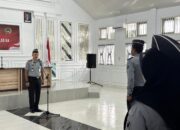 Pelaksanaan Apel pagi Pegawai di lingkungan Lapas Kelas IIA Banda Aceh.