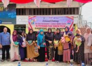 Ny. Erni Handayani T. Zainal Abidin Hadiri Kunjungan Rutin Posyandu Plus Teratai Putih di Julok Tunong. 