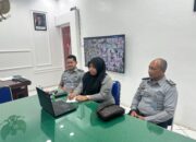 Lapas Kelas IIA Banda Aceh ikuti Kegiatan Rapat Primkopasindo melalui Zoom Meeting.