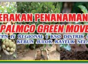 GERAKAN MENANAM POHON: PTPN IV Regional I KSO Julok Rayeuk Selatan Wujudkan Lingkungan Lestari