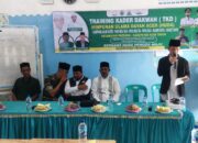 Pemerintah Gampong Kecamatan Peudawa Gelar Training Kader Dakwah Bagi Pemuda Gampong, Pakai Dana Desa.    