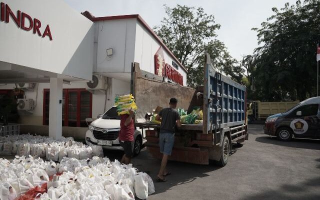 Gerindra Sumut Kembali Bantu Korban Banjir di Langkat, 1000 Paket Dikirim ke Besitang