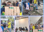 Awak Media Sampaikan Terima Kasih ke Kapolres Aceh Timur & Wakil Bupati atas Bantuan Sembako, Jurnalis juga Salurkan Bantuan kepada Warga Terdampak Banjir