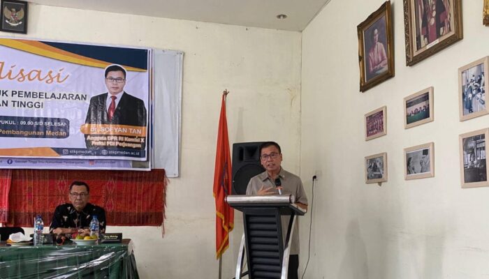 Sosialisasi di STIK-P Medan, Sofyan Tan Ingatkan Pentingnya Penggunaan AI Bagi Mahasiswa