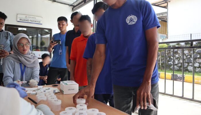 Jelang Nataru 2026, Rutan Tangerang Perketat Pengawasan Lewat Sidak dan Tes Urine