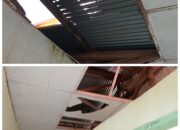Memperihatinkan, Sudah Hampir Empat Tahun Atap dan Pintu WC SDN 102038 Rusak