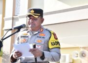 Pesan Kapolres Aceh Timur Kepada 66 Angotanya Yang Naik Pangkat