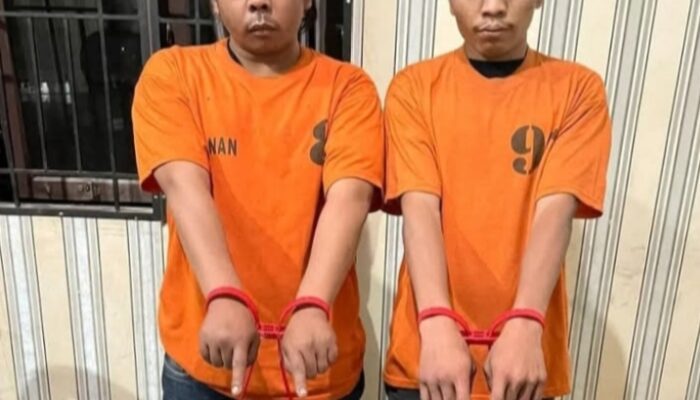 Lidik Kasus Curanmor, Satreskim Polres Tanah Karo Amankan Dua Pria Diduga Pelaku Penyalahgunaan Narkotika
