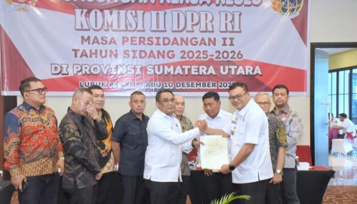 Reses DPR RI, Pemkab Deli Serdang Butuh Dukungan DPR RI Tuntaskan Konflik Eks HGU