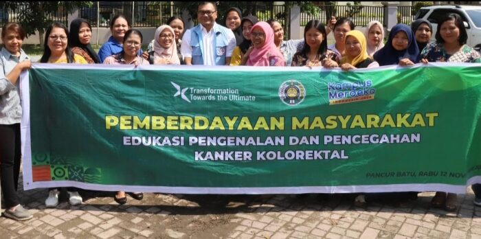 PPM Program Studi S3 Kedokteran USU Edukasi Masyarakat Pancur Batu Pentingnya Deteksi Dini Kanker Kolorektal
