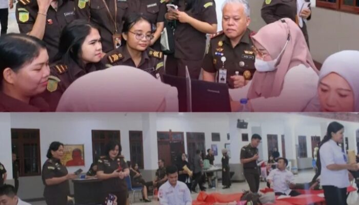 Sambut Hari Natal 2025, Kejaksaan Tinggi Sumut Gelar Giat Sosial Donor Darah dan Cek Kesehatan Gratis