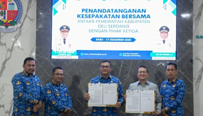 Pemkab Deli Serdang Jalin Kerja Sama dengan Perguruan Tinggi, Lembaga Keuangan dan Swasta