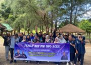Permainan Sarung Berantai Meriahkan Family Day PW IWO Aceh 2026