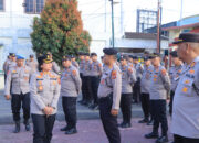 Kapolres Samosir Pimpin Apel Perdana dengan Bahasa Inggris