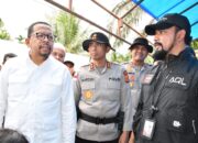Kepala Staf Kepresidenan Tinjau Dapur Lapangan dan Layanan Kesehatan Polres Aceh Timur di Serbajadi