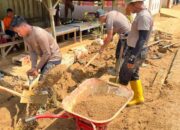 Dari Pembersihan Parit hingga Air Bersih, Brimob Bantu Warga Tapanuli Tengah Bangkit