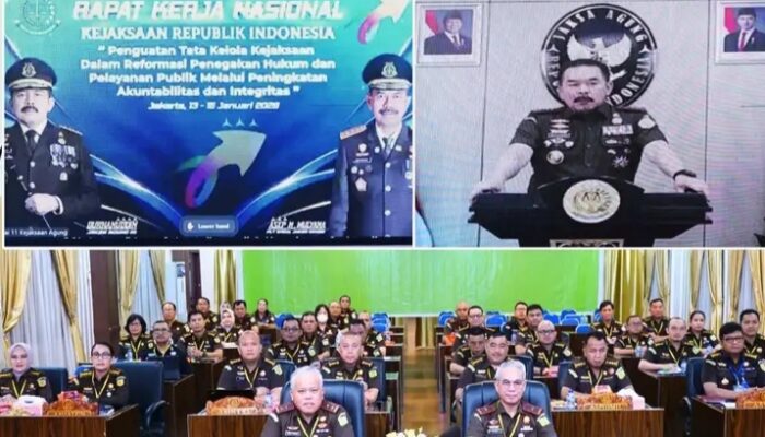 Jaksa Agung ,ST Burhanudin Secara Resmi Membuka Pelaksanaan Rakernas Kejaksaan RI Tahun 2026