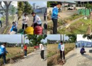 Jaga Keasrian Lingkungan, Petugas Lapas Narkotika Langkat Gelar Giat Bersih Lingkungan dan Penataan Taman