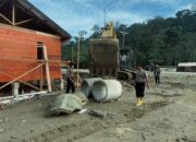 Brimob dan Warga Batang Toru Bergerak Bersama Pulihkan Kehidupan Pascabencana