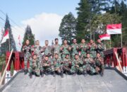 Prajurit Dhika Anoraga Rampungkan Pembagunan Jembatan Belly Rambe Di Bener Meriah.