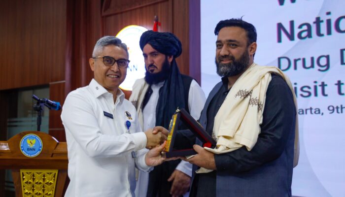 PERANGI NARKOTIKA LINTAS NEGARA, BNN TERIMA KUNJUNGAN DELEGASI AFGHANISTAN